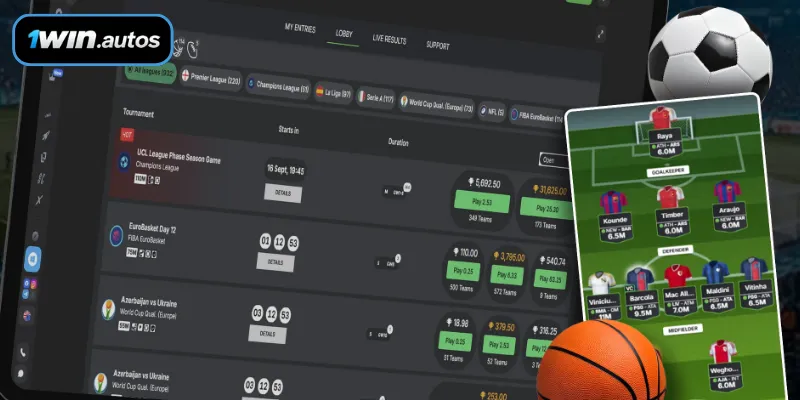 1WIN Sports – Extensive Betting Markets and Wide Event Selection