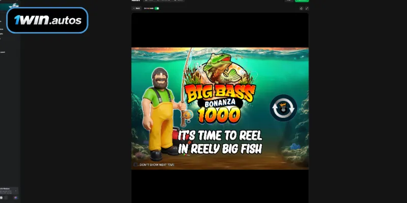 Big Bass Bonanza 1000 Gameplay Overview
