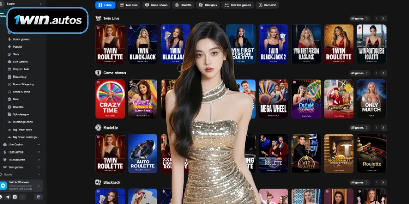 Live Casino 1WIN – Premium Real-Time Gaming Experience